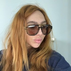 VEHLA PHOENIX - CAMO/TOFFEE SUNGLASSES